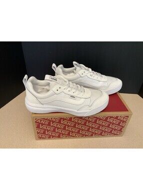 New! Womens Vans Range EXP Mesh True White Athletic Shoes. Size 7. Awesome!